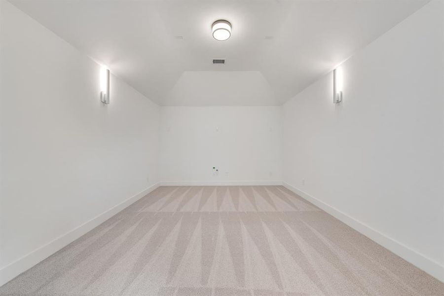 Spacious, unfurnished interior of a new home in Fields - 40' Lots, Frisco (Image 30). Spacious, unfurnished interior of a new home in Fields - 40' Lots, Frisco (Image 30).