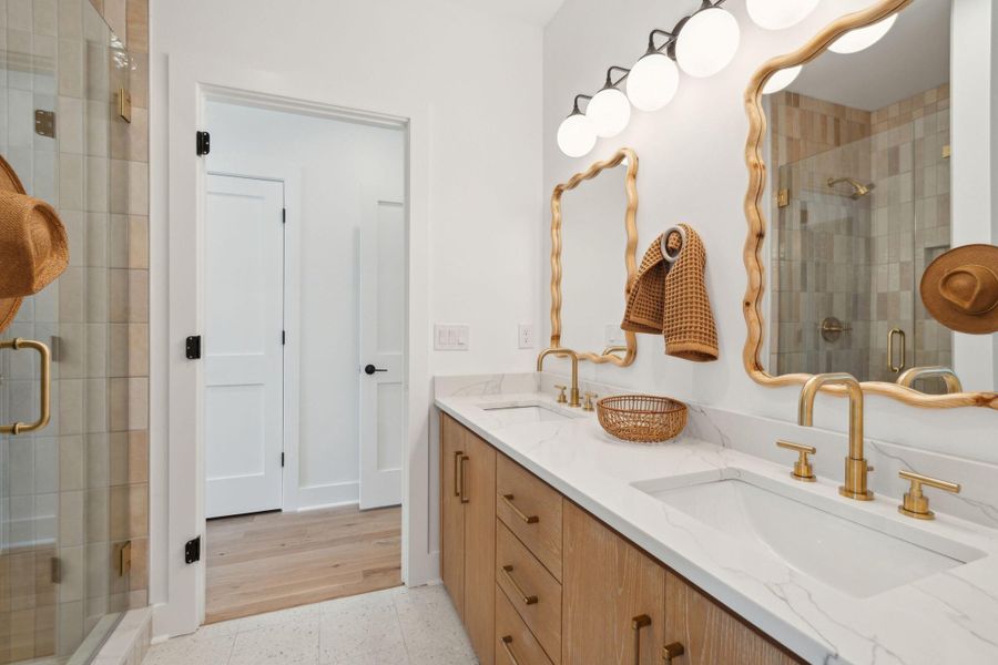 Furnished interior view inside a new home in , Folly Beach (Image 8).