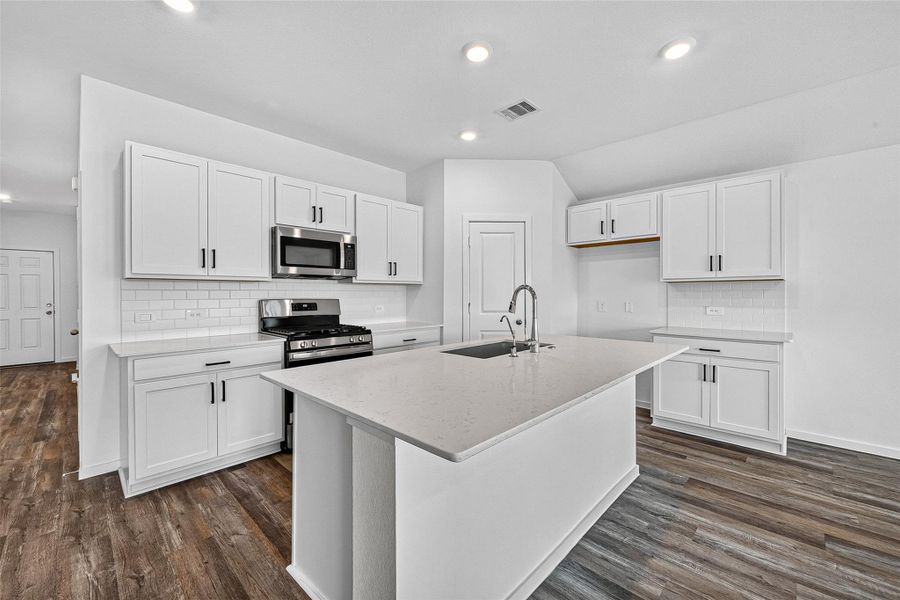 Furnished interior view inside a new home in , Katy (Image 6). Furnished interior view inside a new home in , Katy (Image 6).