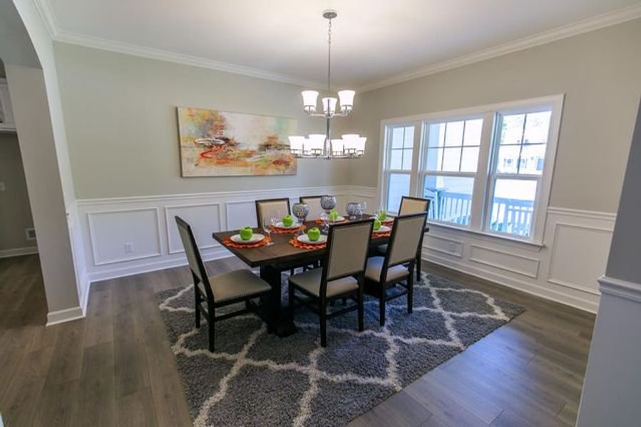Representative furnished interior of a home built from the Langley by True Homes in Fairview Forest, Lake Park (Image 7).