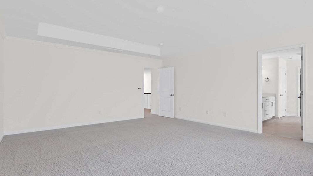 Spacious, unfurnished interior of a new home in The Grove at Winston Pointe, Clayton (Image 21).