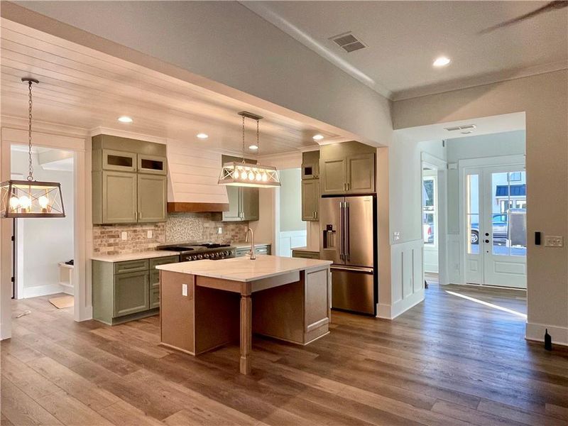 Furnished interior view inside a new home in , Monroe (Image 10).