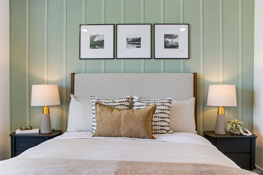 Furnished interior view inside a new home in Settlers Crossing, Commerce City (Image 7).