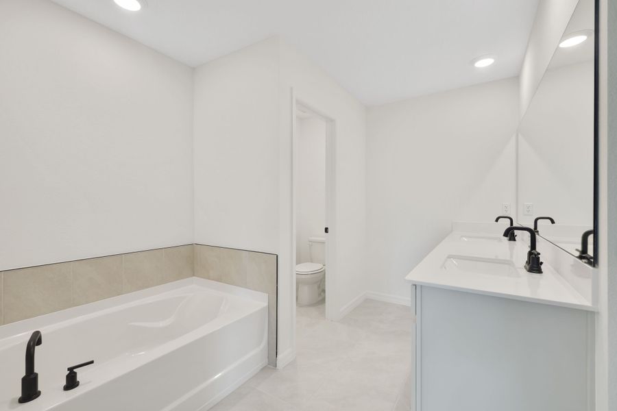 Furnished interior view inside a new home in Towns at Riverwalk, Sanford (Image 9).