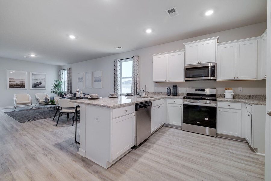 Furnished interior view inside a new home in Carolina Groves, Moncks Corner (Image 16).