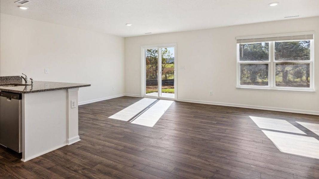 Representative furnished interior of a home built from the Freeport by D.R. Horton in Johnson Farms, Greeneville (Image 9).