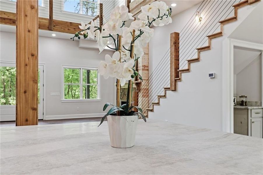 Furnished interior view inside a new home in , Acworth (Image 53).