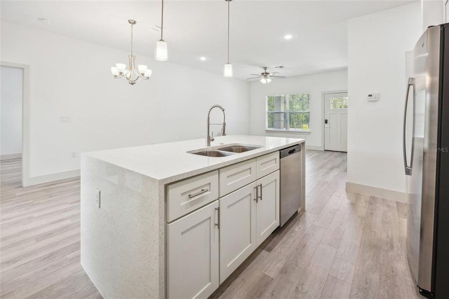 Furnished interior view inside a new home in , Citrus Springs (Image 6).