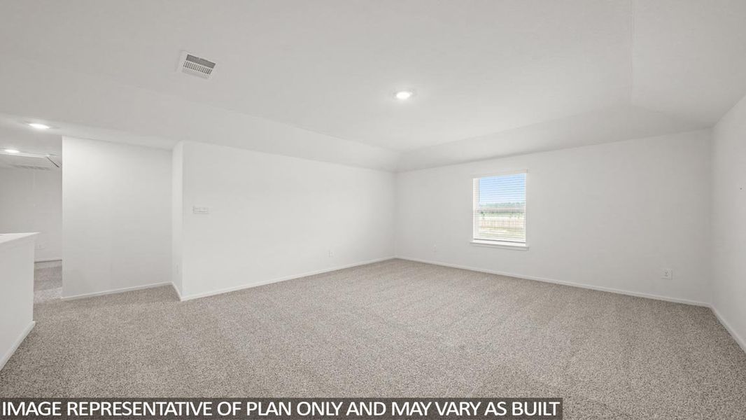Spacious, unfurnished interior of a new home in New Waverly Station, New Waverly (Image 17).