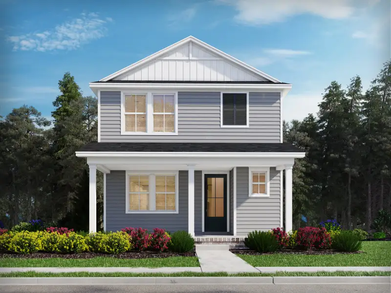 Representative exterior photo of a completed home built from the Keaton - Bonus by Meritage Homes in Poplar Farms, Franklin, TN (Image 2). Representative exterior photo of a completed home built from the Keaton - Bonus by Meritage Homes in Poplar Farms, Franklin, TN (Image 2).