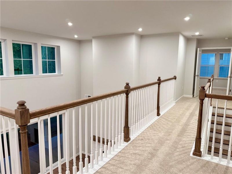 Spacious, unfurnished interior of a new home in Berkeley Mill, Cumming (Image 11).
