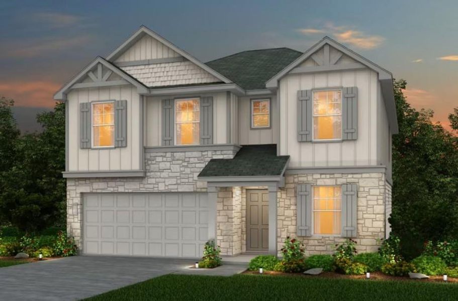 Pulte Homes, Kisko elevation Z, rendering