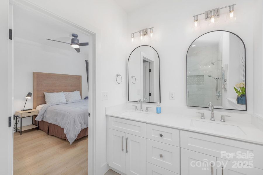 Furnished interior view inside a new home in , Charlotte (Image 13).