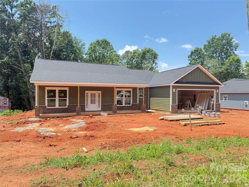 In-progress construction of a new home in , Statesville, NC (Image 31).