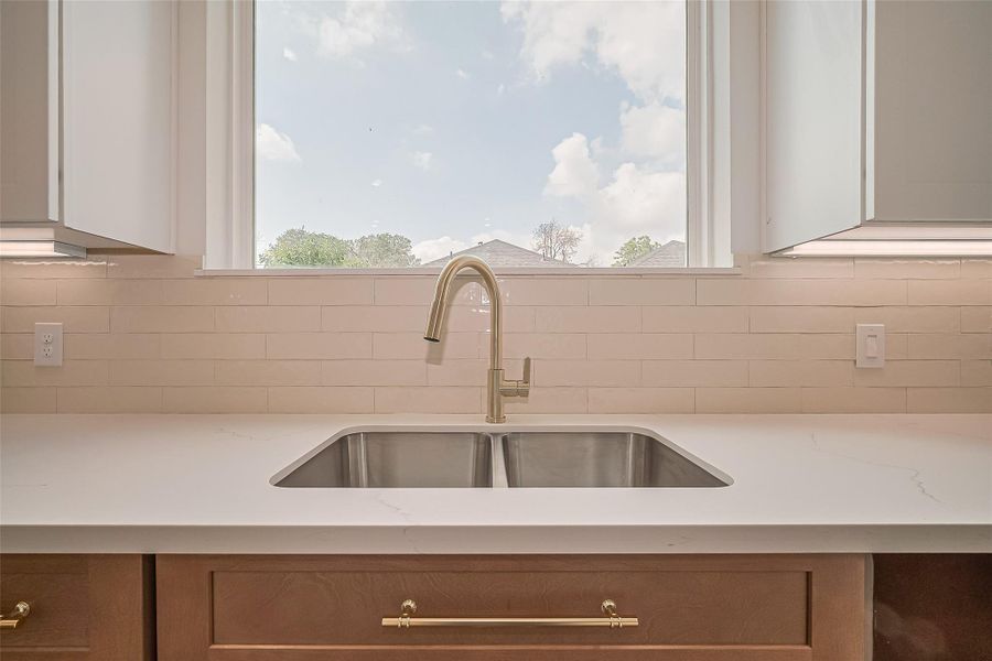 Close-up of interior finishes inside a home in , Houston (Image 20).