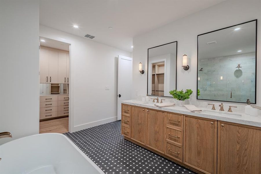 Furnished interior view inside a new home in , University Park (Image 8).