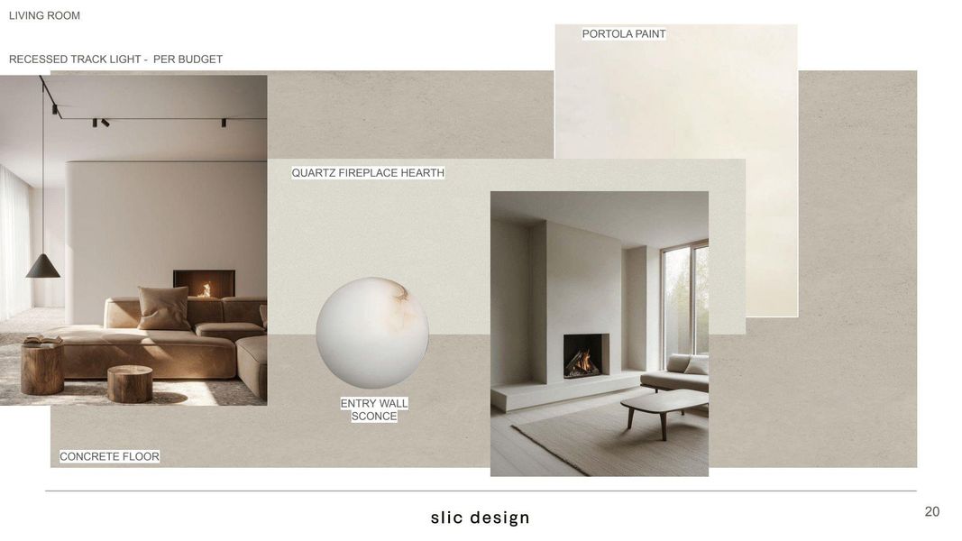 Luxury living room with seamless indoor-outdoor flow, oversized windows, and refined modern finishes.