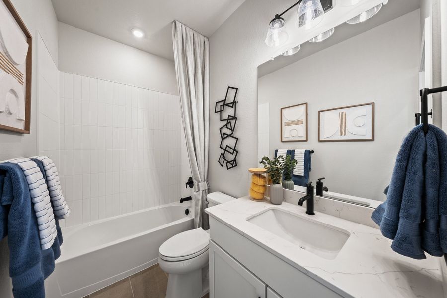 Representative furnished interior of a home built from the 3 by Trumark Homes in Trumark Homes at Sterling Ranch, Littleton (Image 39).