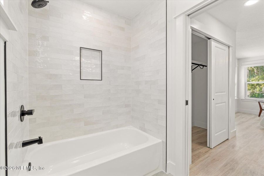 Furnished interior view inside a new home in , Jacksonville Beach (Image 43). Furnished interior view inside a new home in , Jacksonville Beach (Image 43).