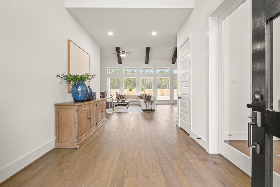 Furnished interior view inside a new home in Colton, Todd Mission (Image 5). Furnished interior view inside a new home in Colton, Todd Mission (Image 5).
