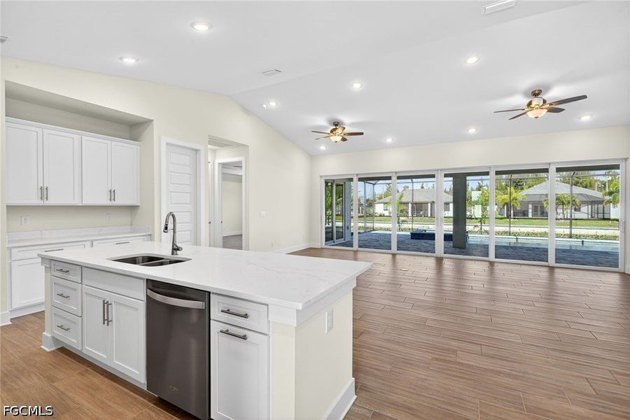 Furnished interior view inside a new home in Cape Coral, Cape Coral (Image 9).