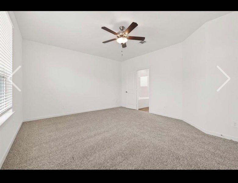 Spacious, unfurnished interior of a new home in Harvest Green, Richmond (Image 41).
