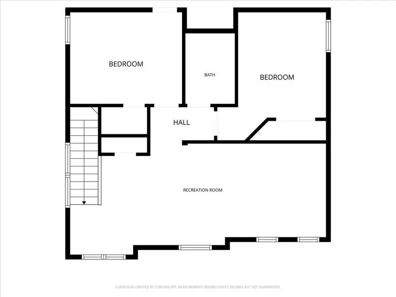2D floor plan layout of this home in The Grand Prairie 40’, Hockley, TX (Image 5).