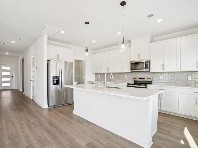 Furnished interior view inside a new home in River Ridge, Clarksville (Image 5).