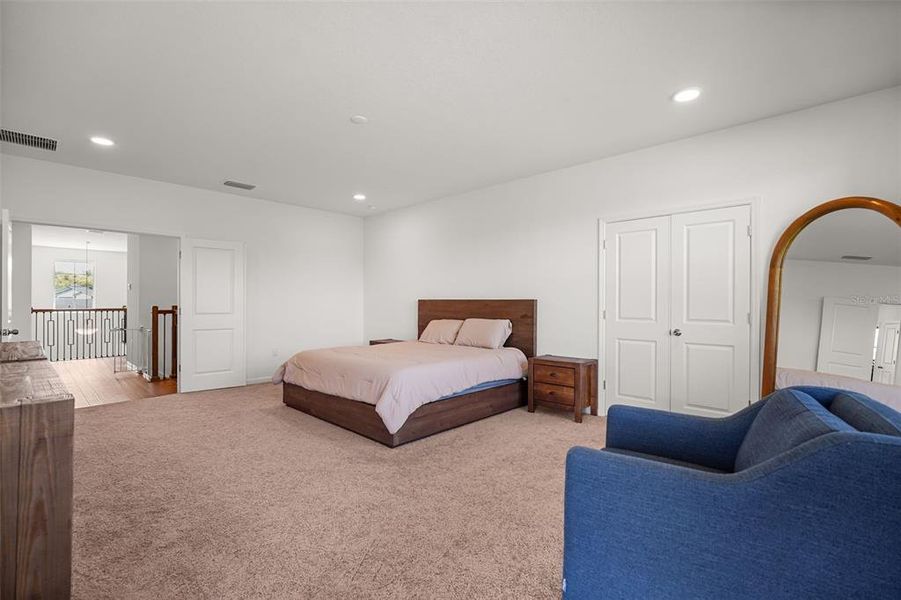 Furnished interior view inside a new home in Estates at Rivercrest, Sanford (Image 14).