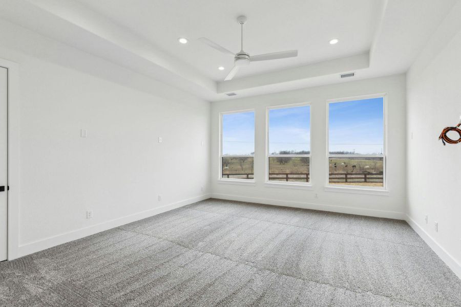 Spacious, unfurnished interior of a new home in The Vines, Haslet (Image 25).