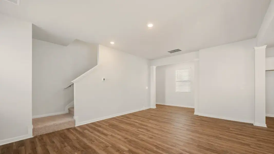 Representative unfurnished interior of a home built from the Somerset by D.R. Horton in Branford Crossing, Stockbridge (Image 15).