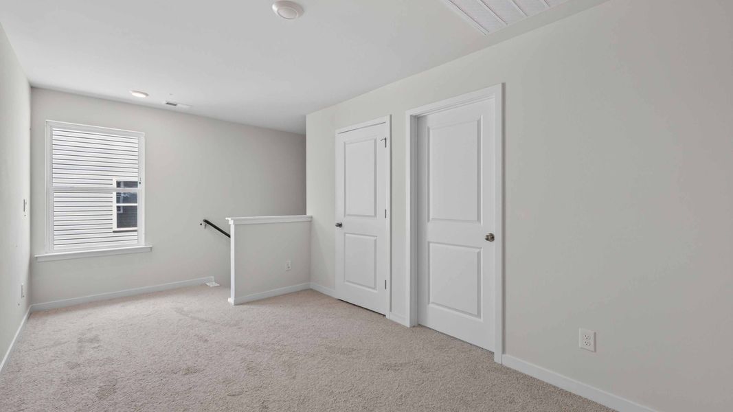 Spacious, unfurnished interior of a new home in Huffman Ridge, Hickory (Image 26).