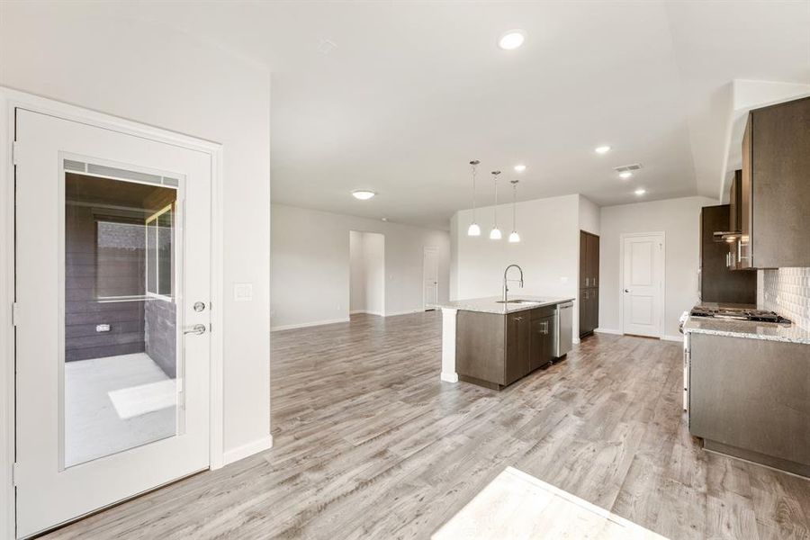 Furnished interior view inside a new home in Eagle Glen, Alvarado (Image 14). Furnished interior view inside a new home in Eagle Glen, Alvarado (Image 14).