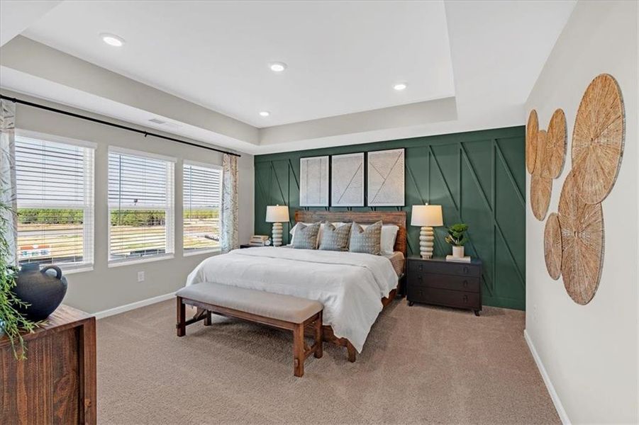 Furnished interior view inside a new home in Salacoa, Calhoun (Image 15).