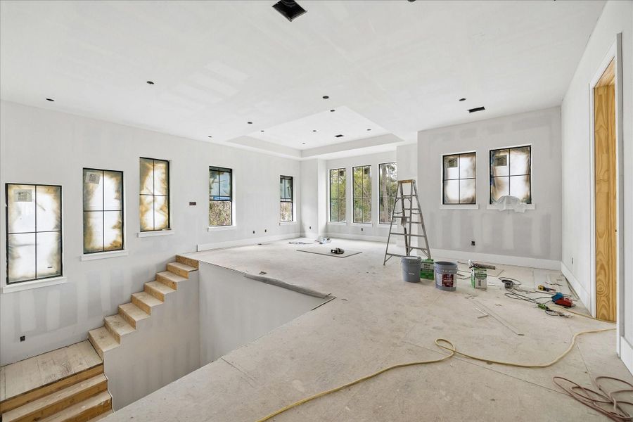 In-progress construction of a new home in , Houston, TX (Image 31).