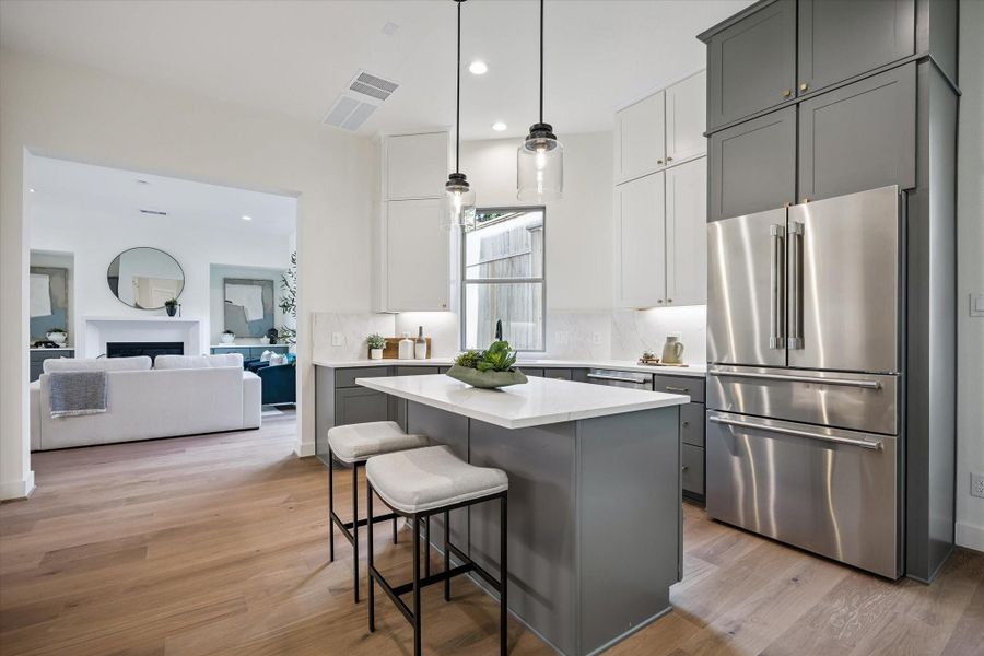 Furnished interior view inside a new home in , Houston (Image 11).