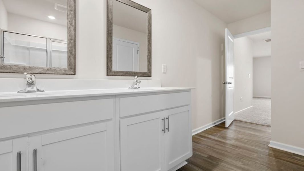 Furnished interior view inside a new home in Cedar Gap, Fountain Inn (Image 11). Furnished interior view inside a new home in Cedar Gap, Fountain Inn (Image 11).