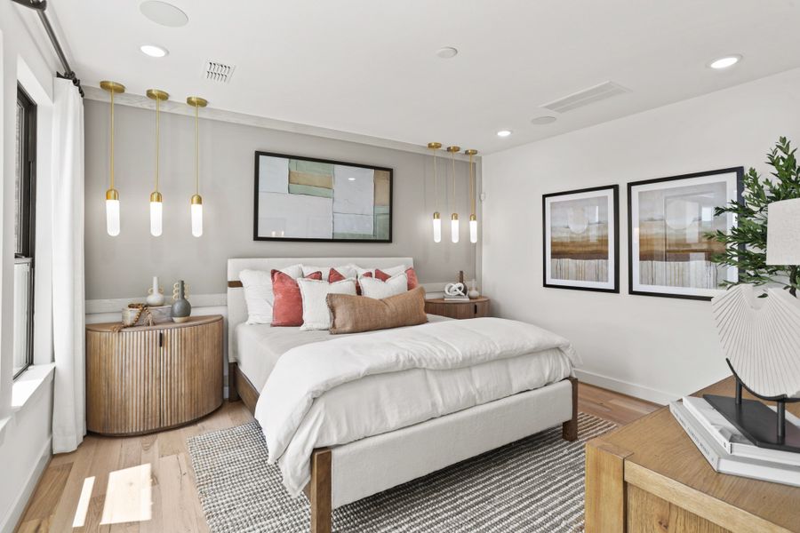 Furnished interior view inside a new home in Jubilee 45', 50', 70', Hockley (Image 9).