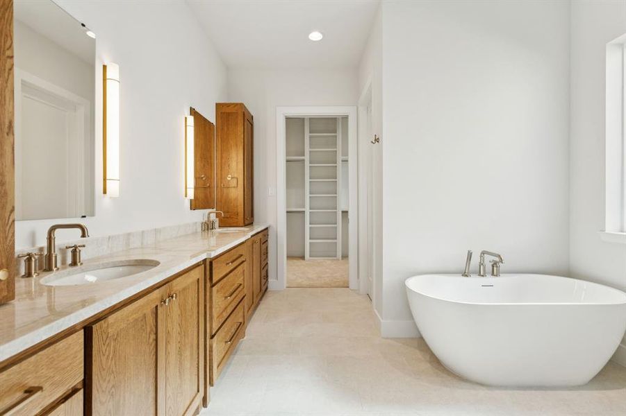 Furnished interior view inside a new home in , Roanoke (Image 13).