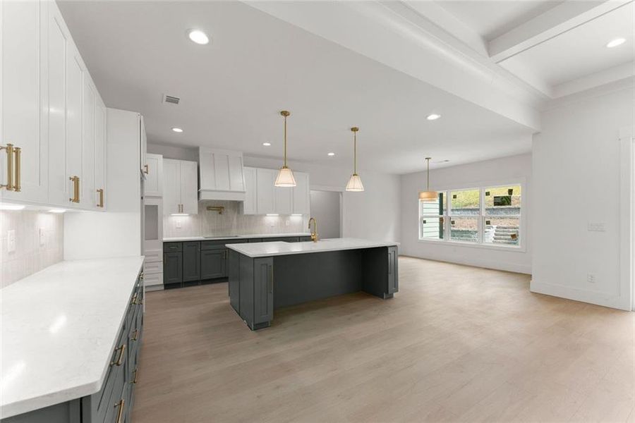 Furnished interior view inside a new home in , Gainesville (Image 7).