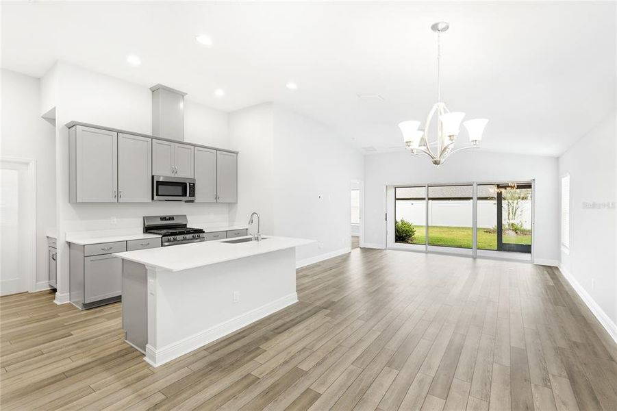 Furnished interior view inside a new home in Crosswind Point, Parrish (Image 7).