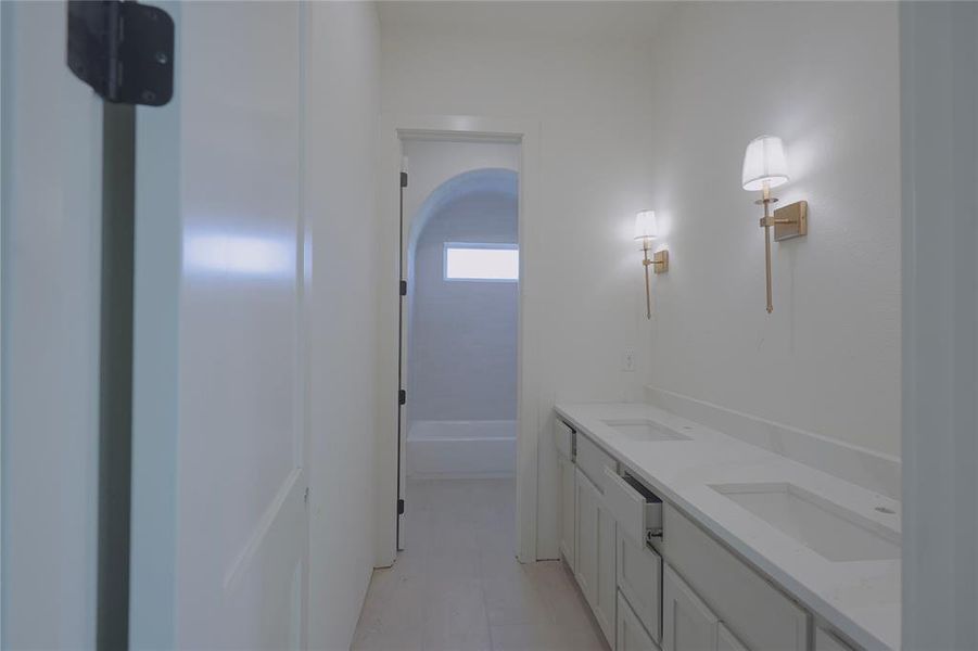 Furnished interior view inside a new home in , Aledo (Image 5).
