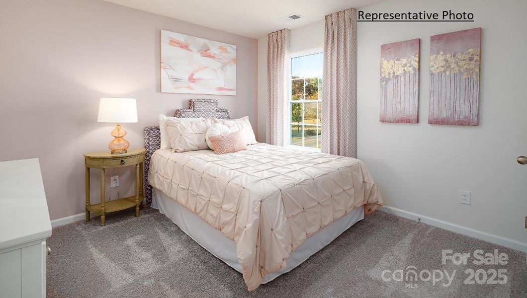 Furnished interior view inside a new home in The Hamptons at Hickory, Hickory (Image 7).