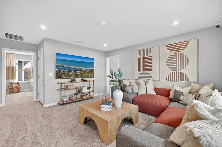 Furnished interior view inside a new home in Crosswind Ranch, Parrish (Image 14).