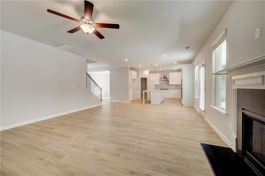 Spacious, unfurnished interior of a new home in Burchwood, Stockbridge (Image 13).