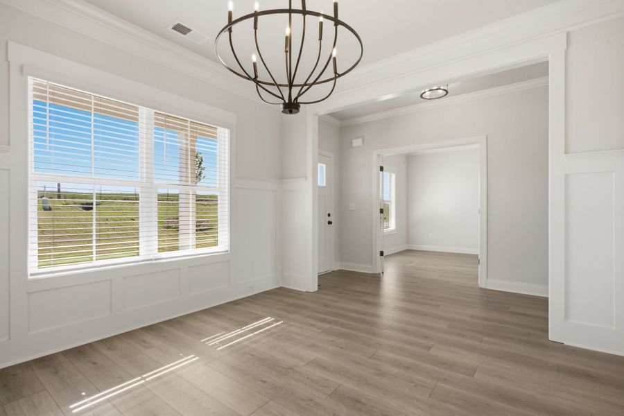 Spacious, unfurnished interior of a new home in Cherokee Knoll, Williamston (Image 17).