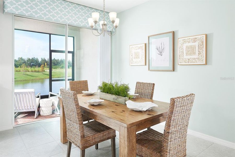 Furnished interior view inside a new home in , Punta Gorda (Image 3).