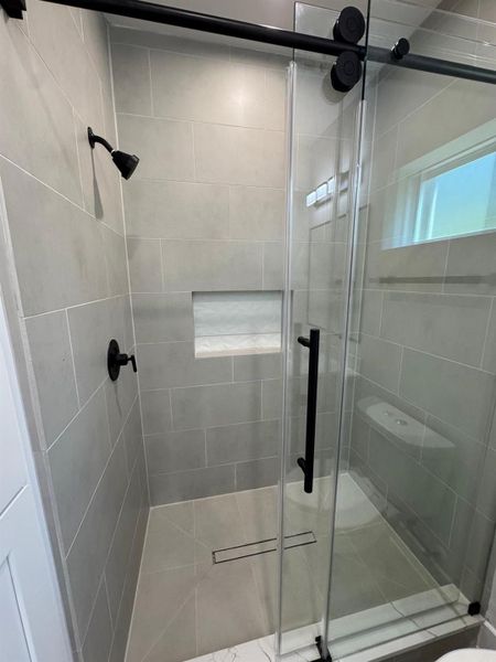 Close-up of interior finishes inside a home in , Houston (Image 18).