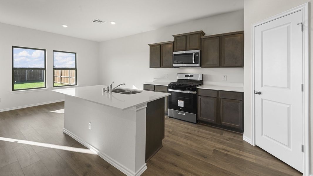 Furnished interior view inside a new home in Wildcat Ranch, Crandall (Image 13).