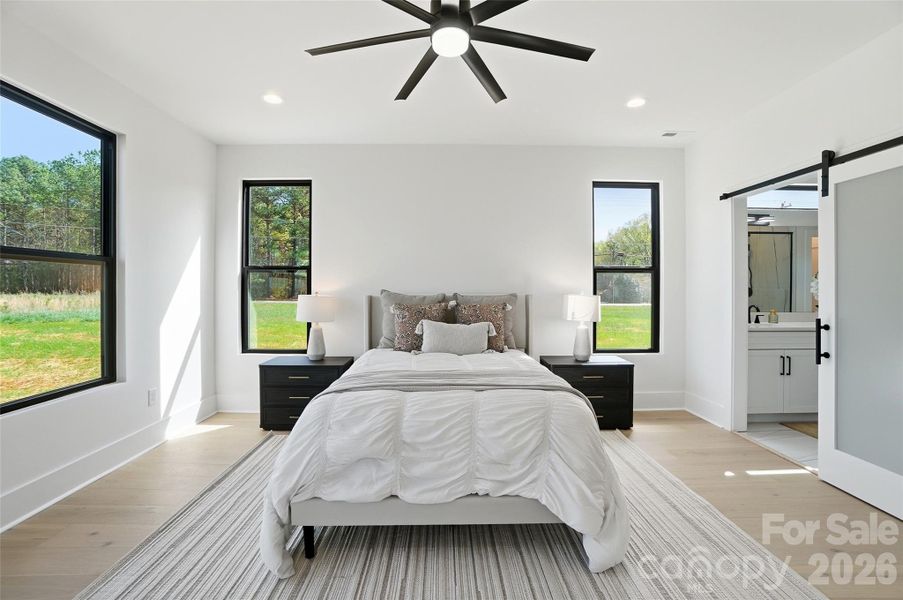 Furnished interior view inside a new home in , Mooresville (Image 41).